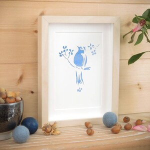 Flower Bird Card