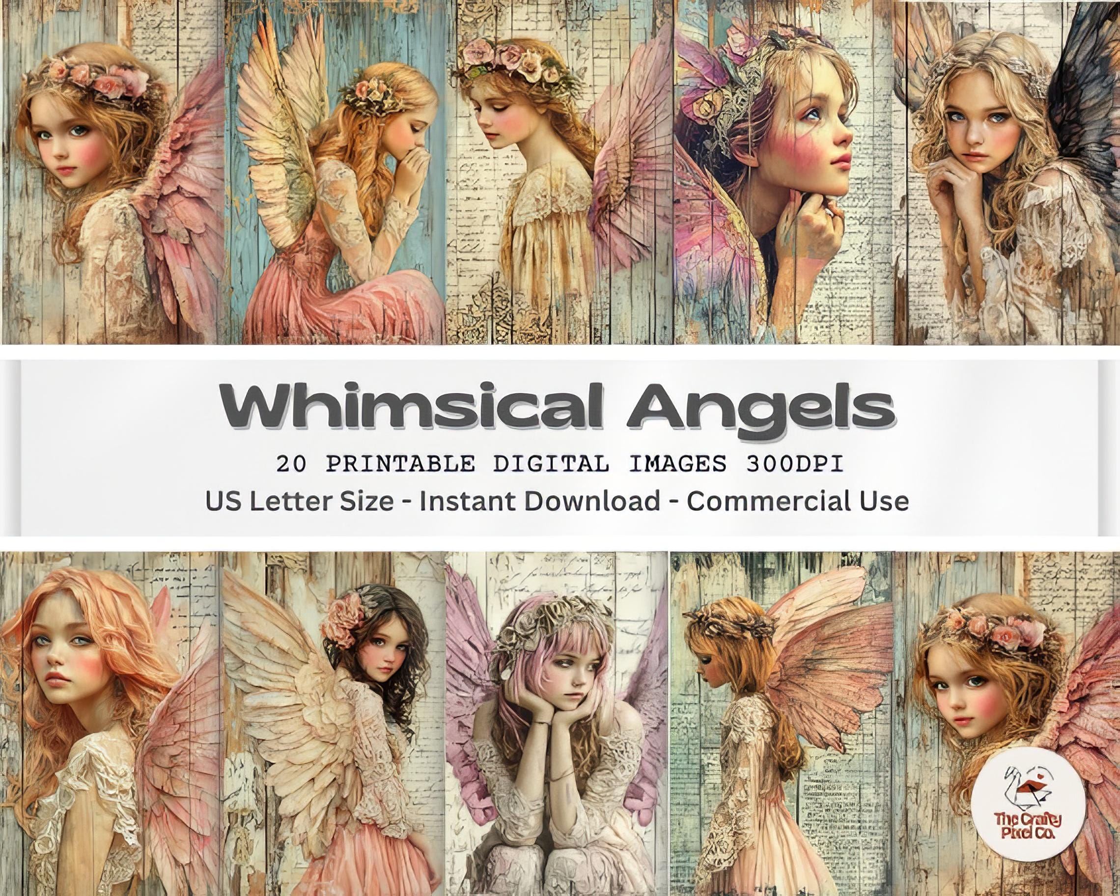 Angels Junk Journal - Etsy