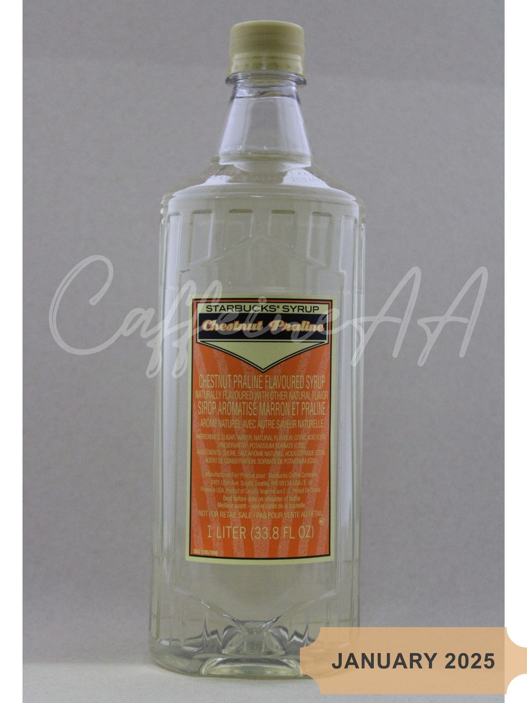 Starbucks Chestnut Praline Syrup - Etsy
