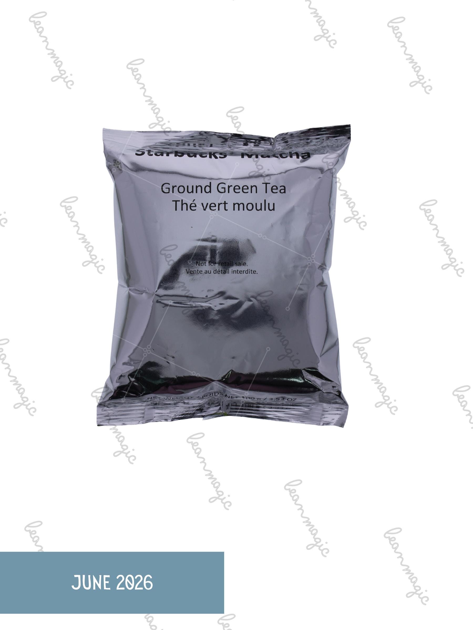 Starbucks Unsweetened Ground Green Tea Matcha Powder - Pure Ceremonial Grade