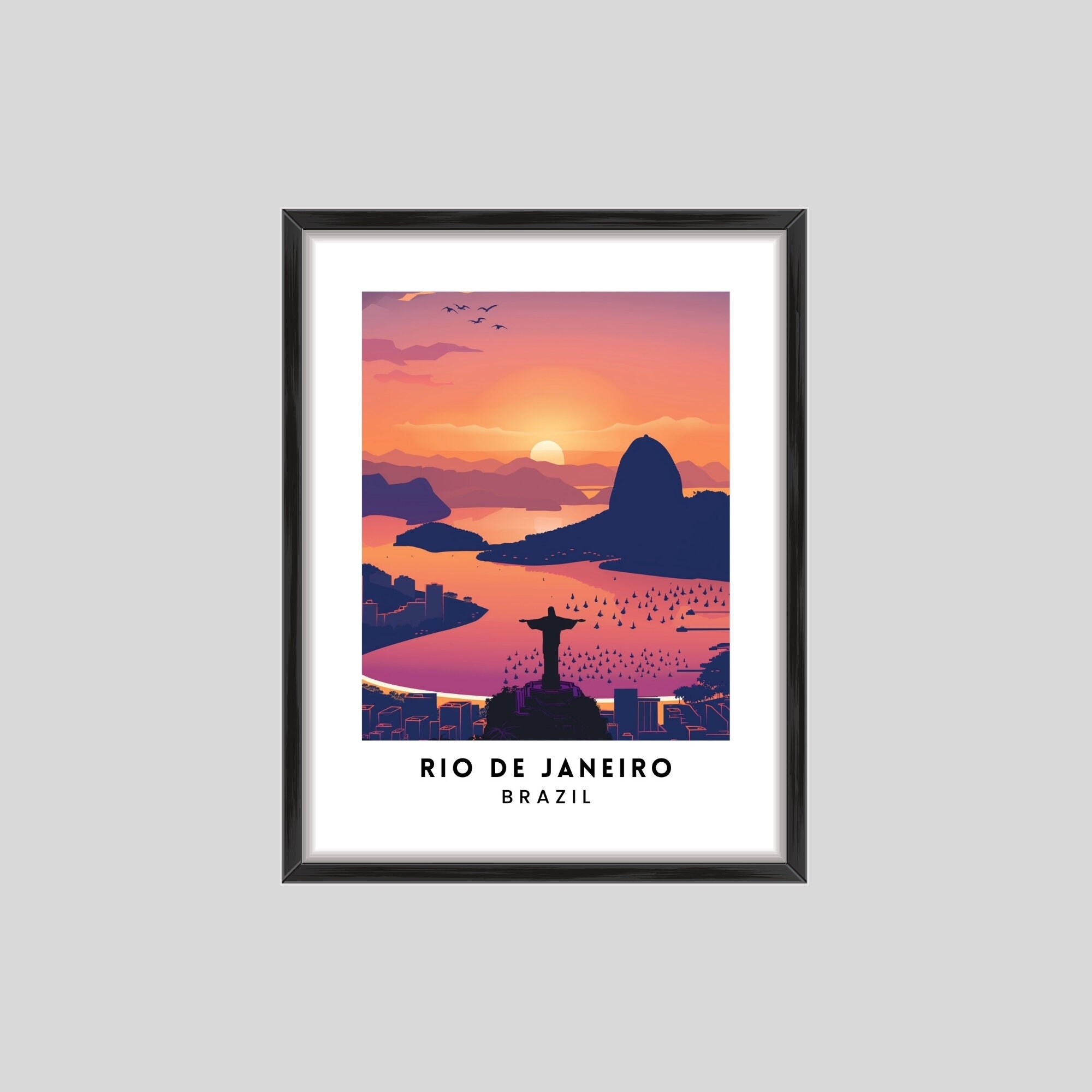 Rio 特大ポスター Amazon.com: Rio Movie Poster 2ftx3ft : Home & Kitchen