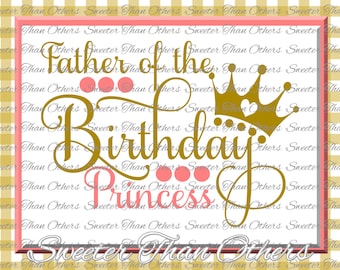 Download Birthday Princess SVG Sister of the Birthday Princess cut ...