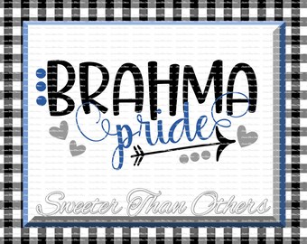 Brahmas Svg Etsy