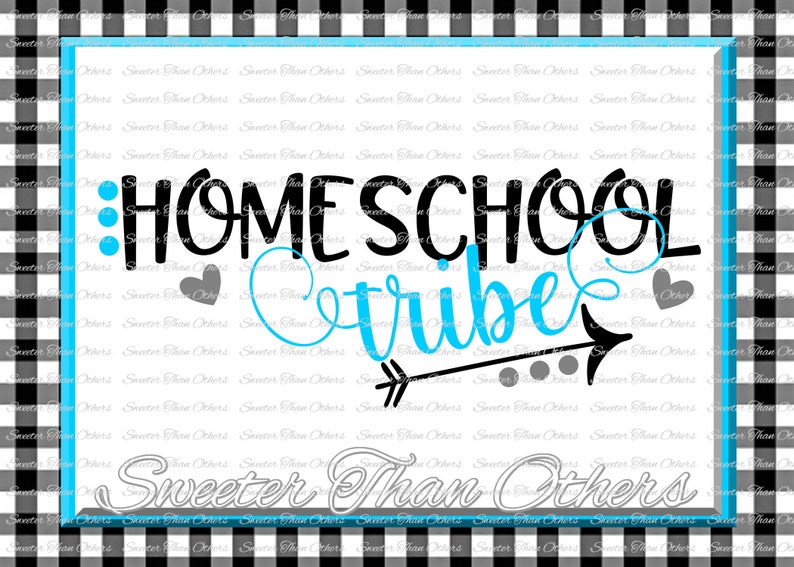 Download Teacher Svg Homeschool Tribe svg Teaching my Tribe svg Dxf | Etsy