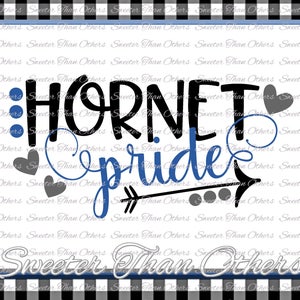 Hornet Pride Svg, Football Hornet, Baseball Hornet, Basketball Hornet, Volleyball Hornet SVG DXF Silhouette clipart, cut Instant Download