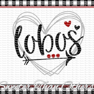 Lobos Svg, Football Lobo, Baseball Lobo, Basketball Lobo, Lobos volleyball, Design SVG DXF Silhouette, clipart,, cut, Instant Download
