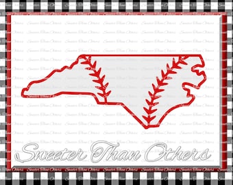 Baseball SVG love Softball htv Design Vinyl SVG DXF Files Baseball North Carolina Cut file, Silhouette, clipart,, cut, Instant Download