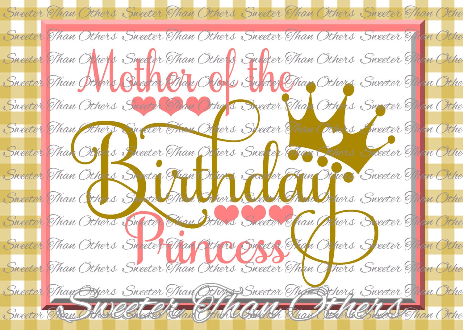 Download Birthday Princess SVG Birthday cut file Mother of | Etsy