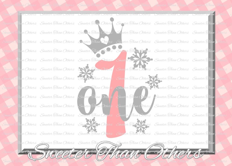 Winter Onederland Svg First Birthday SVG First one Birthday | Etsy