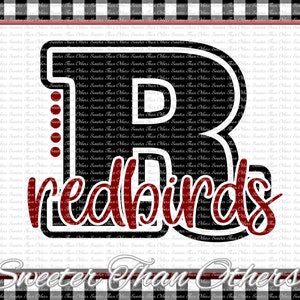 Redbirds Svg, Football Redbird, Baseball Redbird, Basketball Redbird, Vinyl Design, Redbird Volleyball, SVG, Cameo Cricut Instant Download
