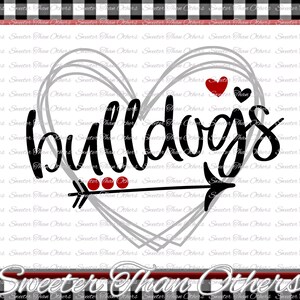 Bulldogs Svg, Football Bulldog, Baseball Bulldog, Basketball Bulldog, Pirate Bulldog, Design SVG DXF Silhouette, clipart,, cut