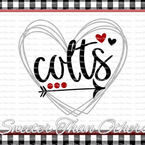 Colts Svg, Football Colt, Baseball Colt, Basketball Colt, Pride, Vinyl Design SVG DXF Silhouette clipart, cut Instant Download