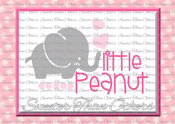 Little Peanut Svg Baby Svg Baby Cut File Baby Cutting File Etsy