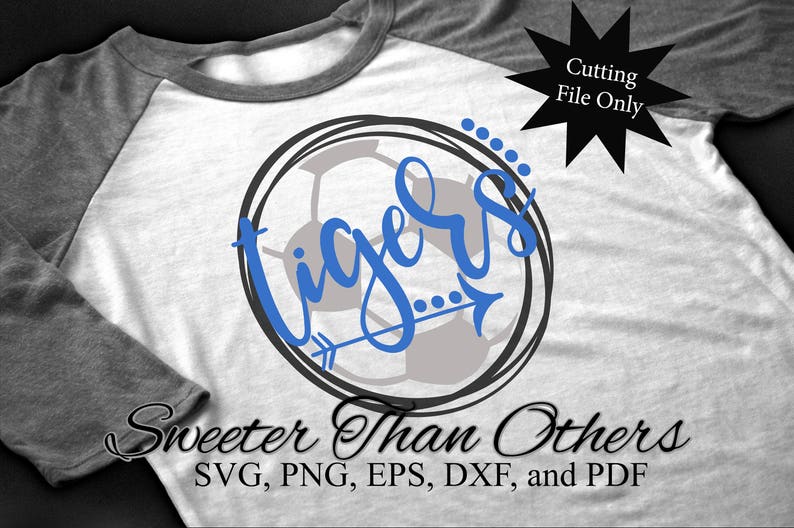 Soccer Svg Tigers Svg Tigers Soccer Svg Soccer Cut File Etsy