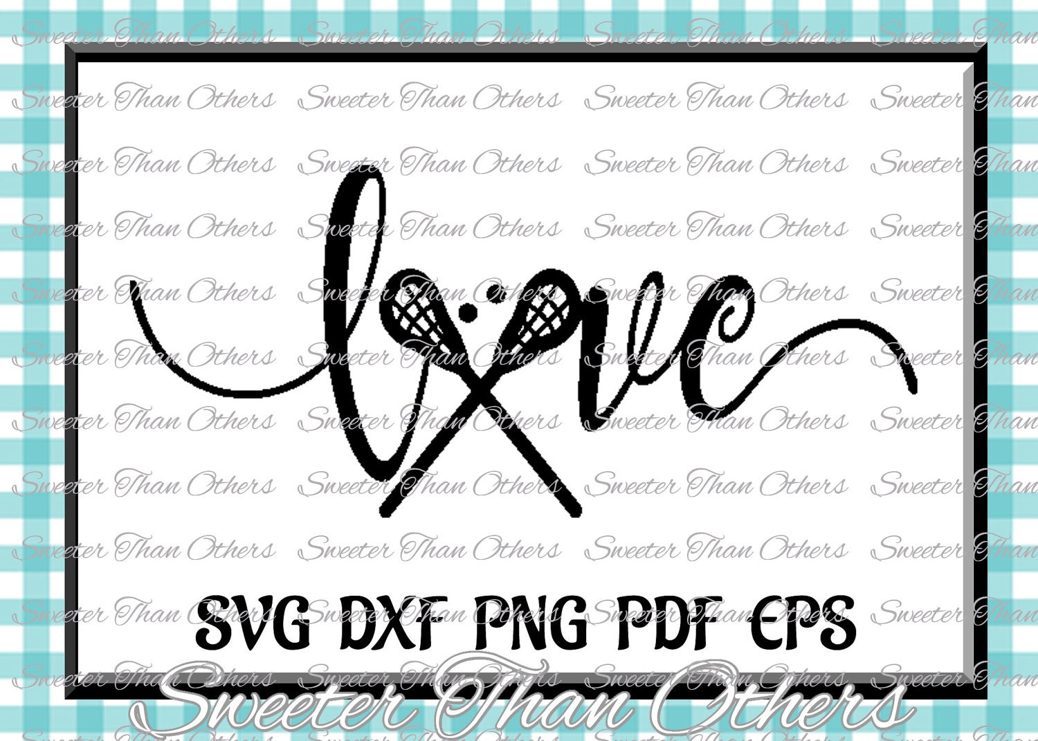 Lacrosse Love SVG htv T shirt Design Vinyl SVG and DXF | Etsy