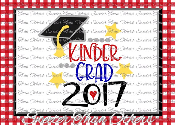 Download Items similar to Kindergarten Graduation SVG cut file mtc ...