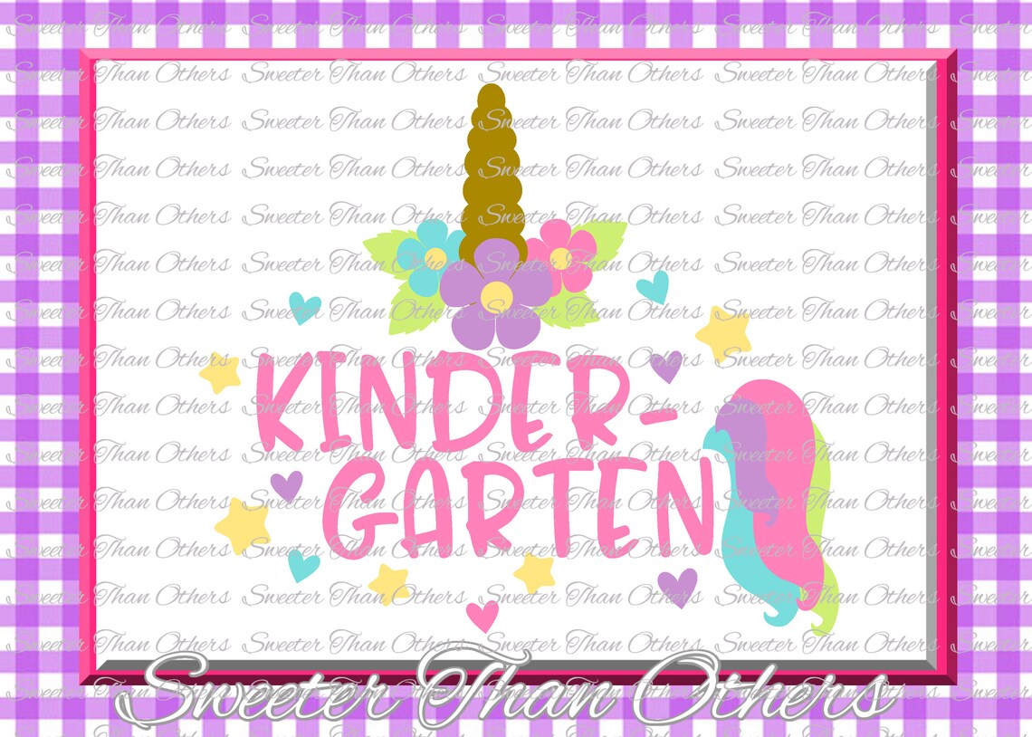 Free Free Unicorn Kindergarten Svg 718 SVG PNG EPS DXF File