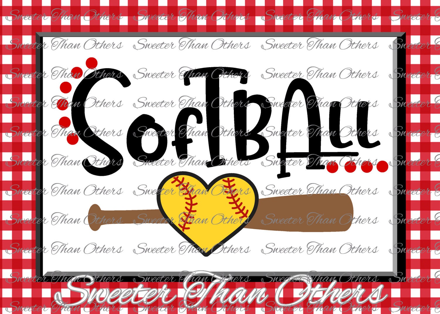 Download Softball SVG love baseball htv Tshirt Design Vinyl SVG and ...