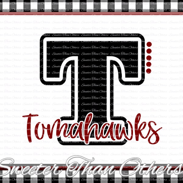Tomahawks Svg, Football Tomahawk, Baseball Tomahawk, Basketball Tomahawk, Vinyl Design, Volleyball svg,  SVG, DXF,  cut, Instant Download