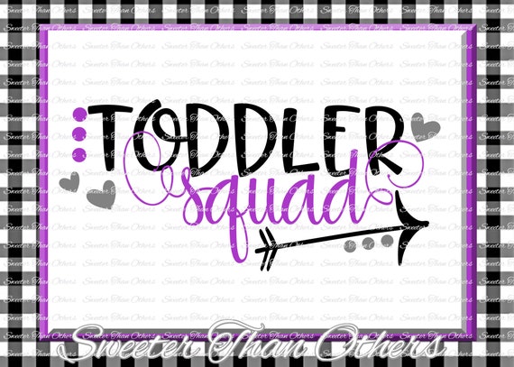 Download Toddler Squad Svg Daycare Svg Preschool Squad svg Teacher ...