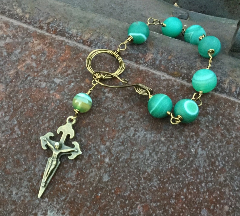 anglican prayer bead bracelet