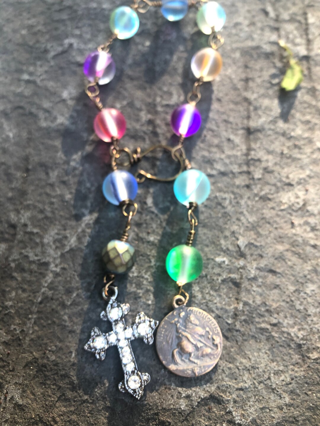 ZOOMIMI Bracelet Chapelet 33 Perles En Verre - Bijoux Religieux Décoratifs - Pour Fête