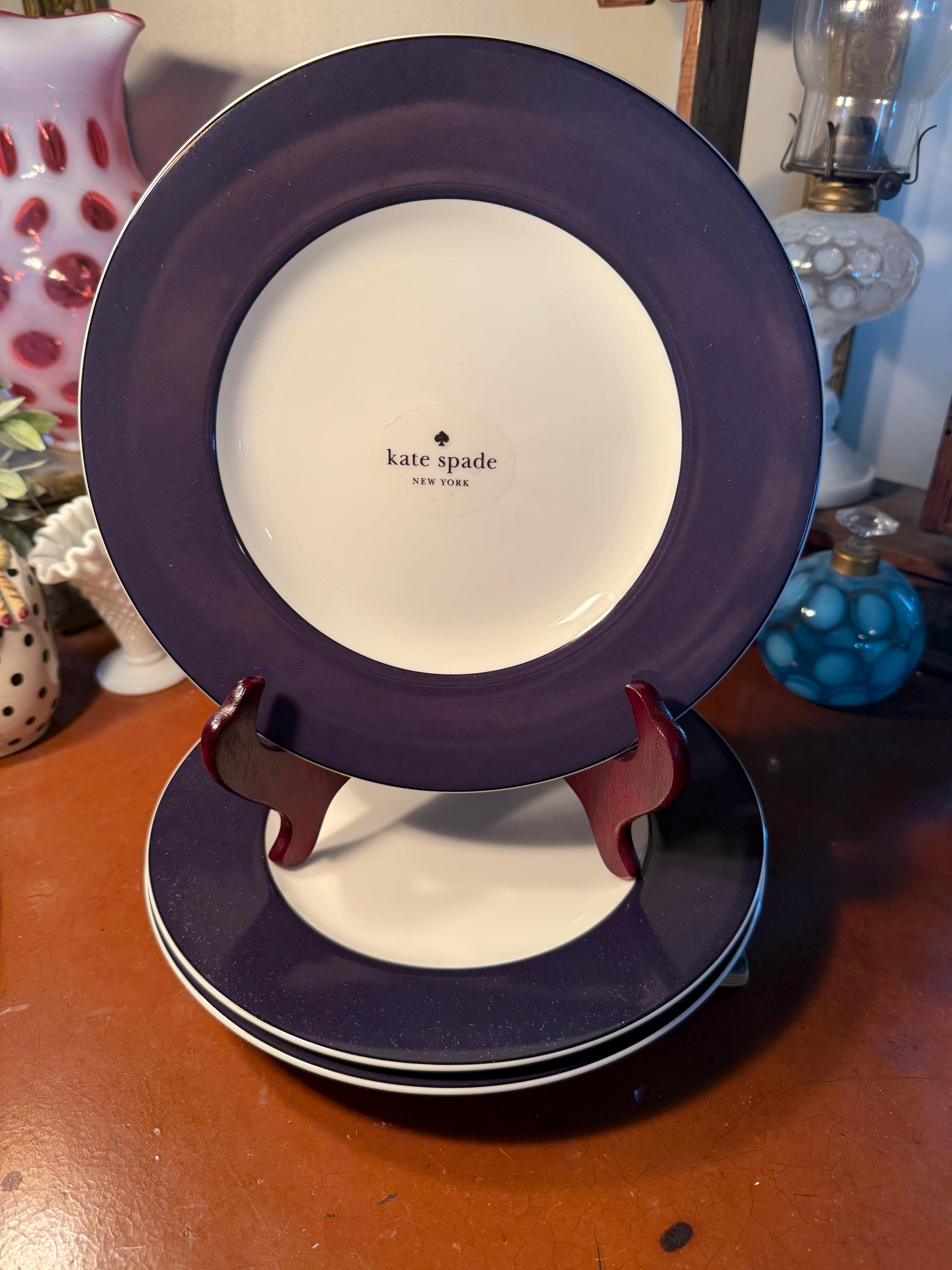 Lenox Kate Spade Rutherford Plates - Etsy
