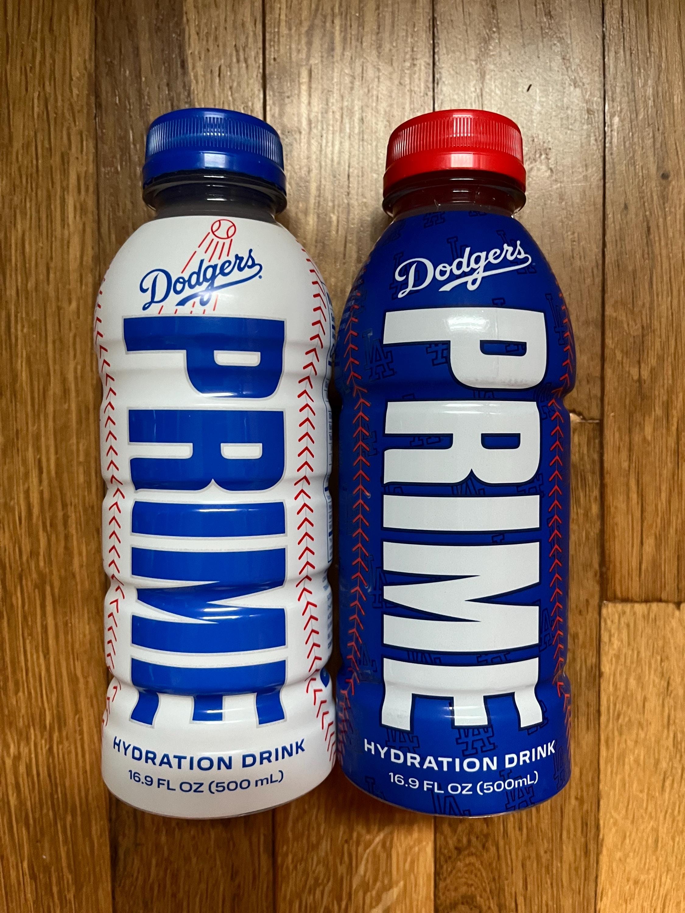 White & Blue LA Dodgers PRIME Hydration Bundle - Etsy White & Blue LA Dodgers PRIME Hydration Bundle - Etsy