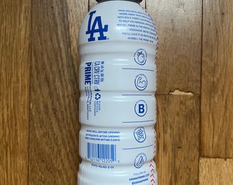 ソフトドリンク PRIME LEMONADE DODGERS BOTTLE WHITE Prime Hydration LA Dodgers Coconut Water Sports Drink Bottle, 16.9