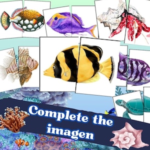 Underwater World Kids’ Game: Find & Match – Memory and Observation Cards