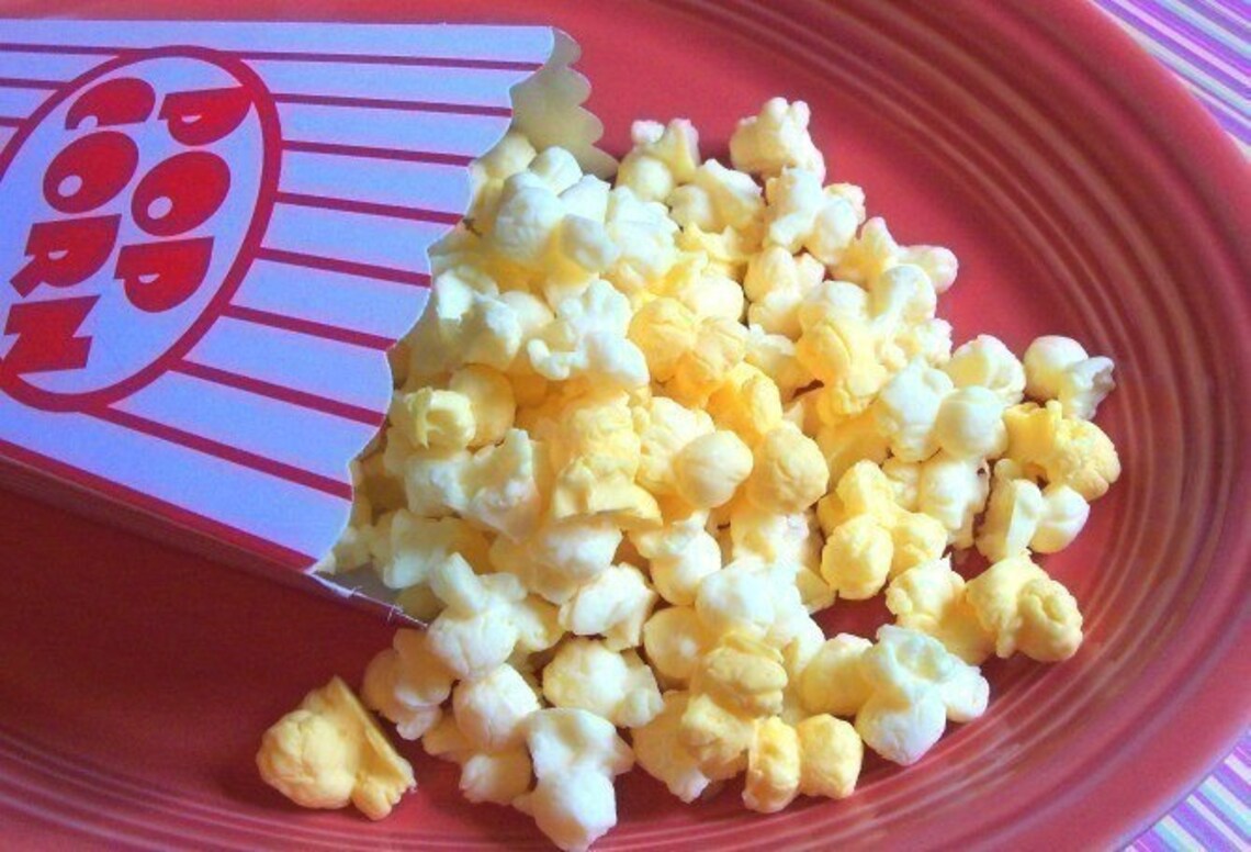 POPCORN SOAP Gift Set Looks and Smells like REAL popcorn Etsy