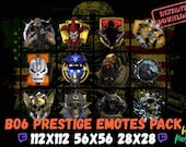 Prestige Emotes Black Ops 6 - Prestige - BO6 - COD - PNG- EMOTES