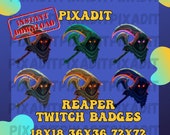 Unieke Reaper badges voor Twitch-abonnees
