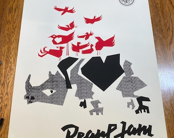 ポスター Jacob Ames Pearl Jam Transformers GCF Ames Gold Heavy Metal Poster