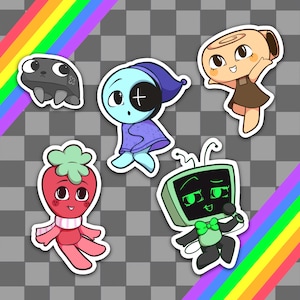 Dandy’s World - Main Character’s Roblox Game Stickers