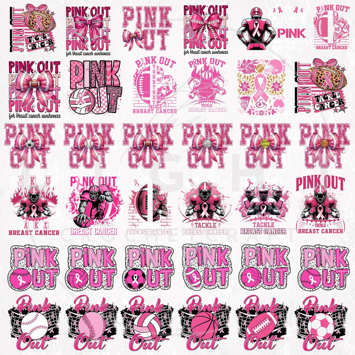 Bundle Sport Pink Out Png, Breast Cancer Football, Breast Cancer ...
