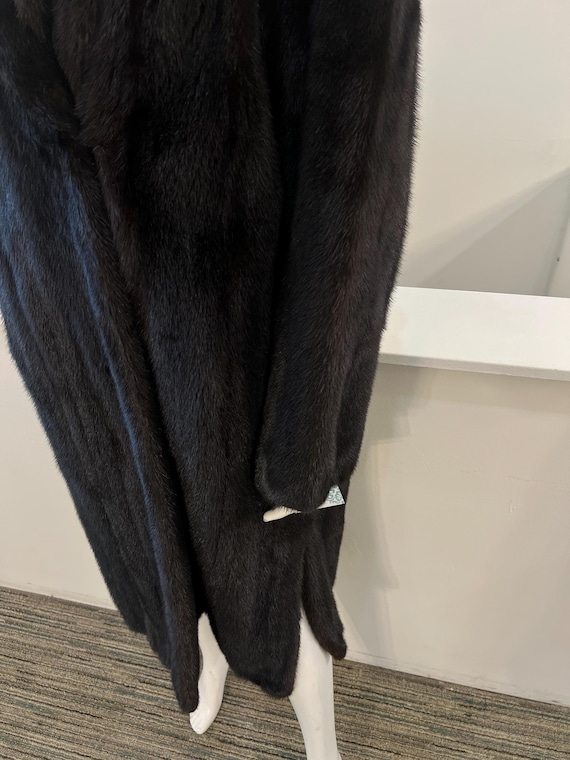1970s Vintage Full Length Sable Mink Coat | Women… - image 15