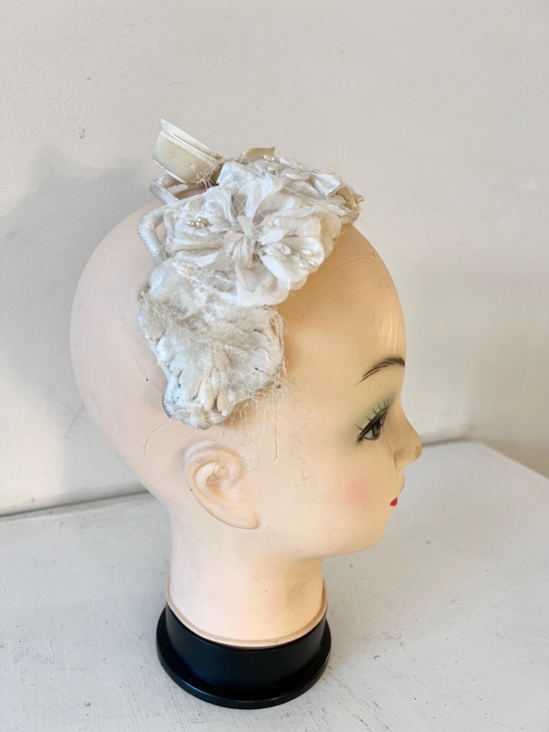 50s Floral Headband - Etsy