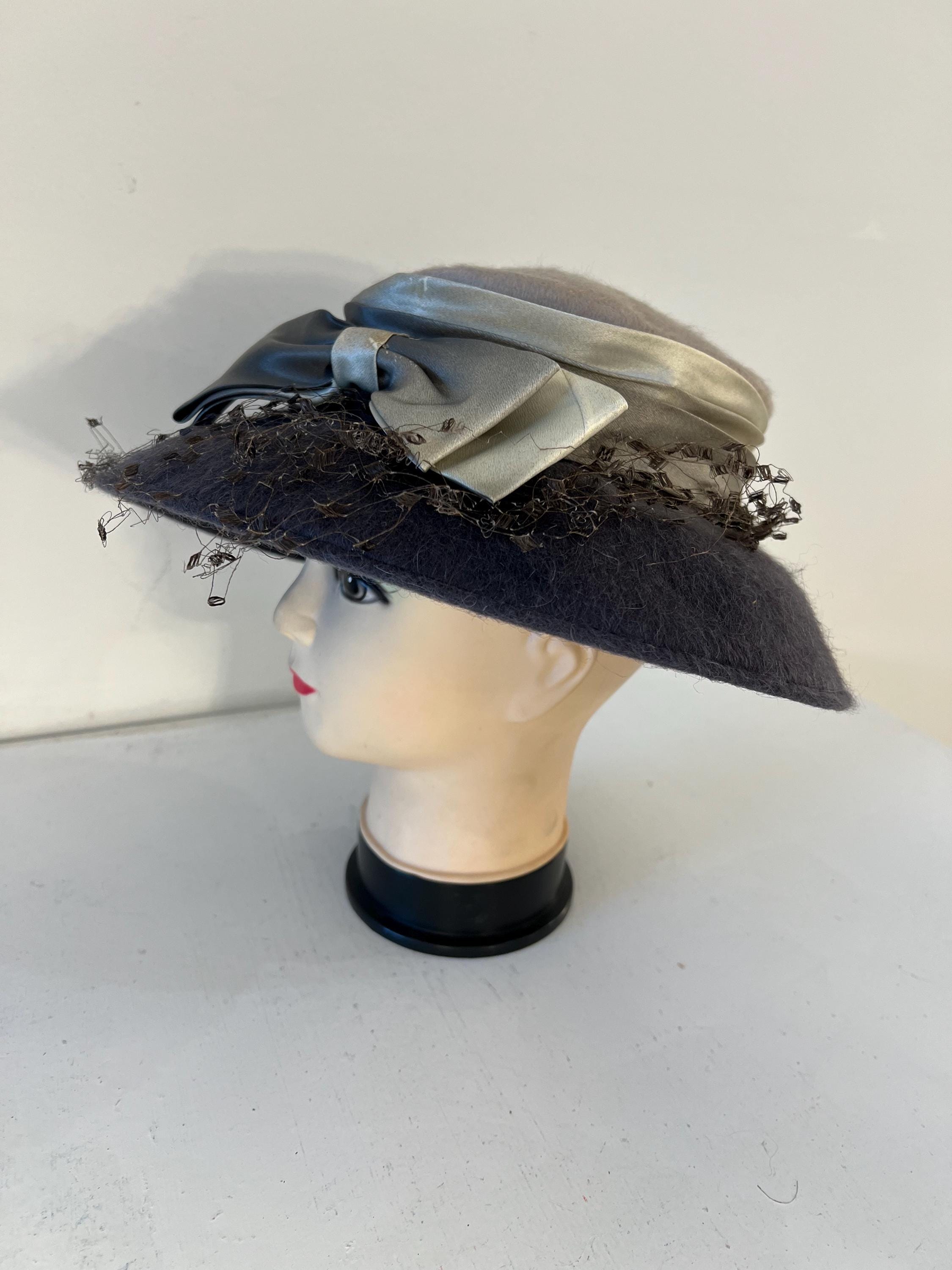 60s Wool Felt Hat - Etsy display picture 3