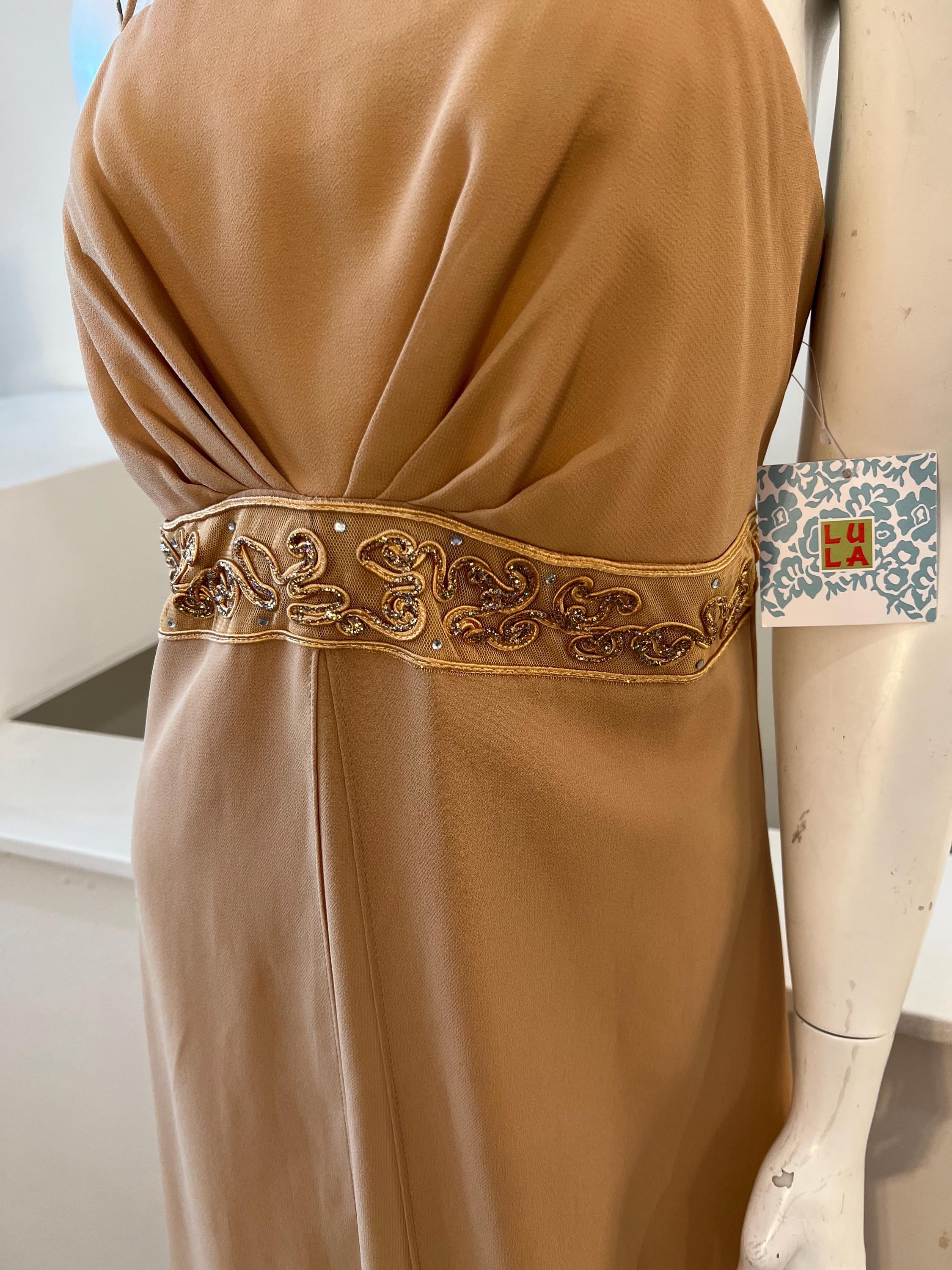 gold empire waist dress Strapless Empire Waist Prom Dress Evening Dress Formal Dress G2019 Size 2 / Other