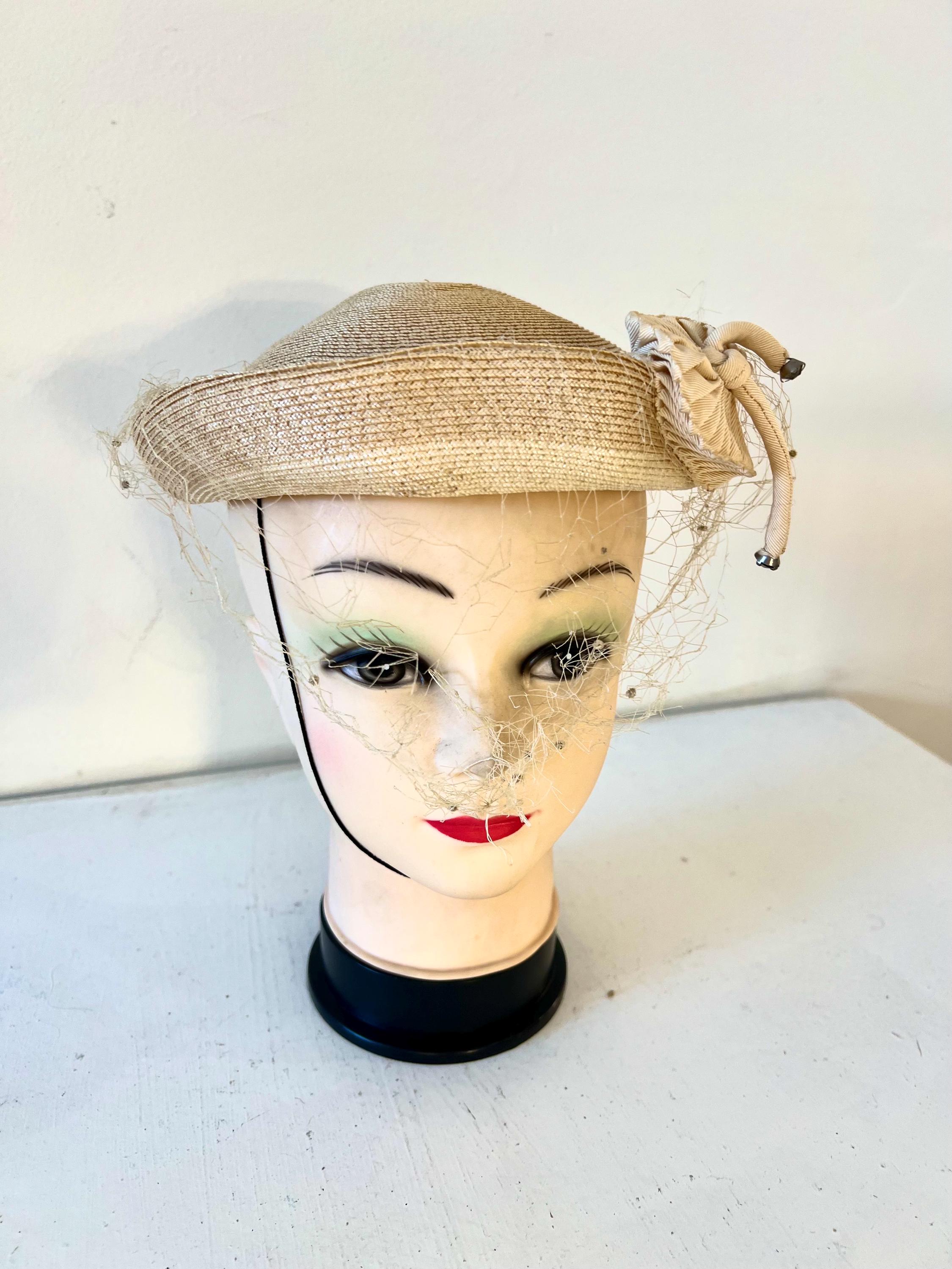 Vintage Yellow Ladies 1950s Hat - Etsy display picture 3