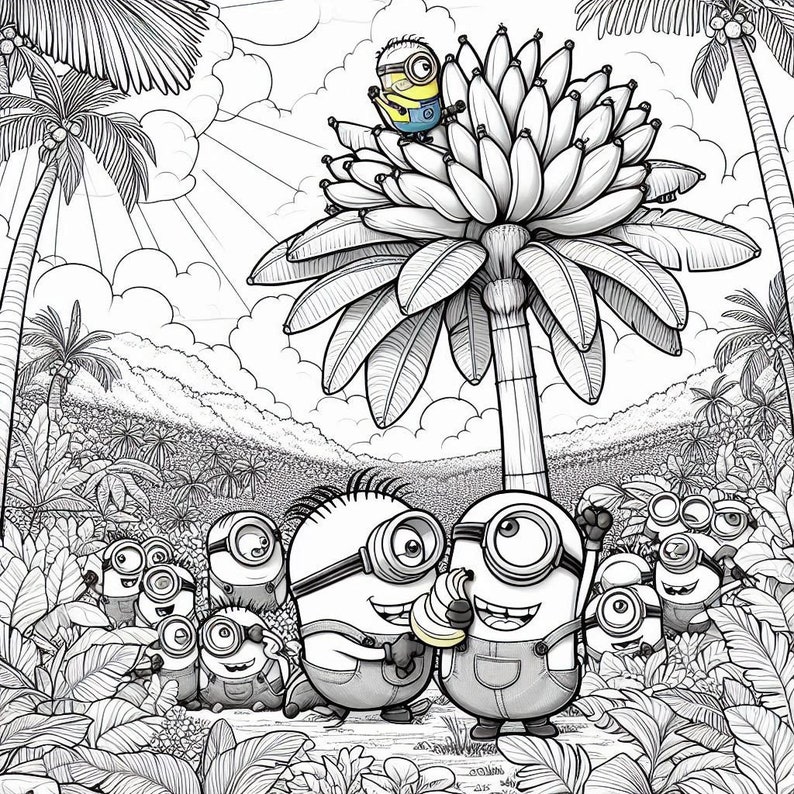 Minions Coloring Book | Minions | Kids Coloring Book | Fun Coloring ...