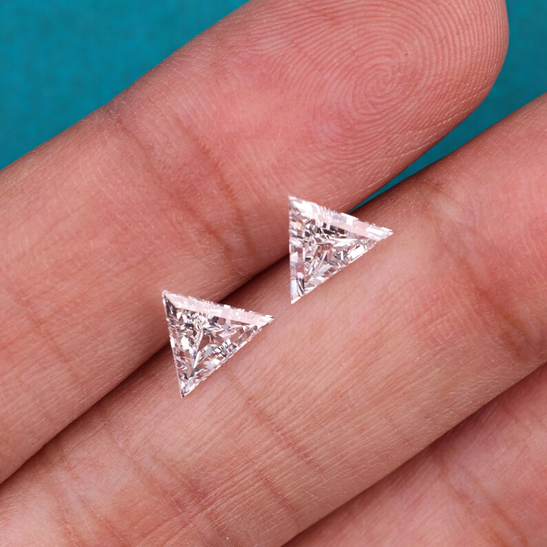 Triangle Lab Diamond 2.00 TCW | VVS1/2 Clarity E/F Color | Triangle Cut Lab Grown Diamond ...
