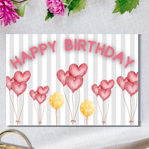Joyeux anniversaire ballons
