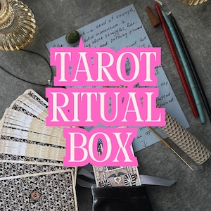Tarot Ritual Box | Tarotkaart van het jaar | Tarotleggingen | Gedetailleerde paranormale lezing | Algemeen spiritueel advies