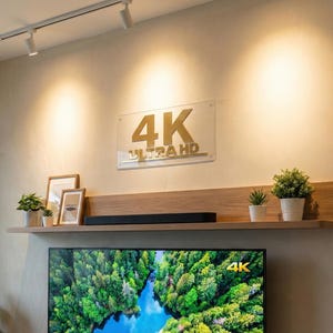 Dolby Atmos Theatre Sign: Clear & Black Plexiglass, 3D Design image 3