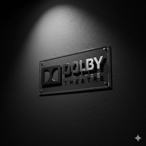 3D Dolby Atmos Sign: Black & Clear Acrylic Home Theater Decor image 9