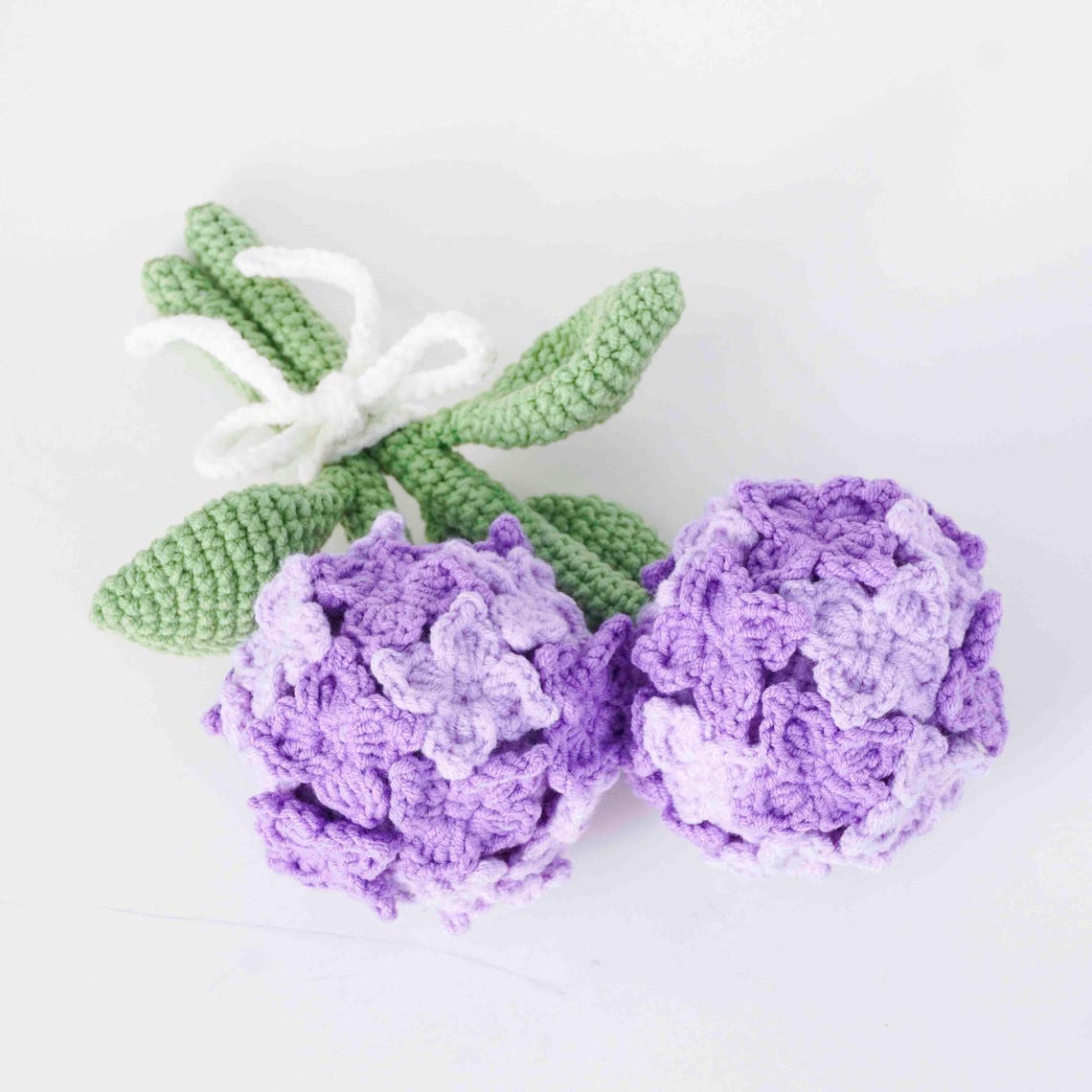 Hydrangeas Crochet Pattern, Flower Crochet Pattern, Crochet Home Decor ...