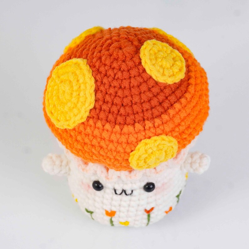 Combo 3in1 Magic Mushroom Crochet Pattern, Forest Mushroom Pattern, Sunset Mushroom Pattern, Spring Mushroom Pattern, Digital PDF Pattern image 17