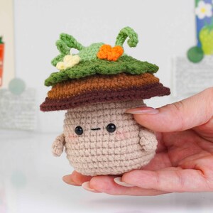 Combo 3in1 Magic Mushroom Crochet Pattern, Forest Mushroom Pattern, Sunset Mushroom Pattern, Spring Mushroom Pattern, Digital PDF Pattern image 8